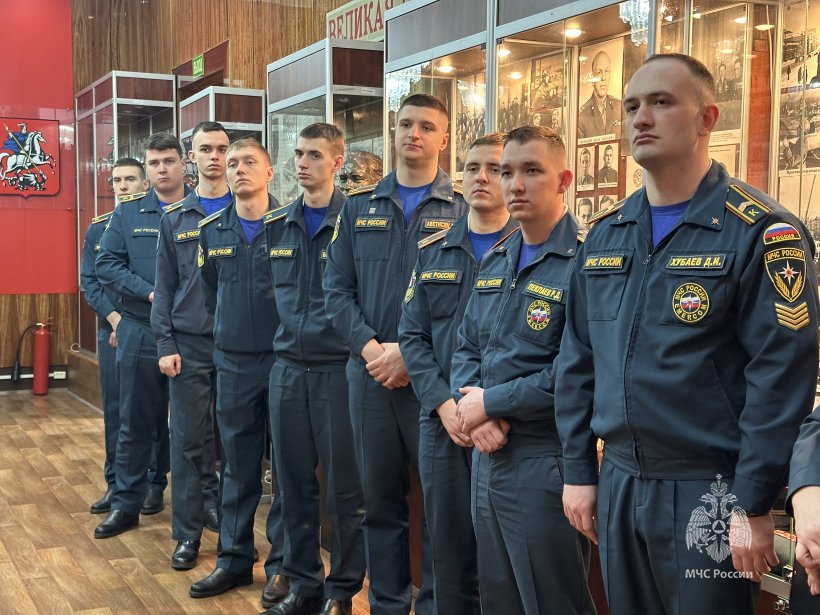 Курсанты Академии посетили музей пожарной охраны Москвы
